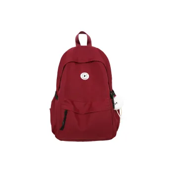 LUVISTRUE Nylon Backpack Regular Unisex White/Gray/Black/Red