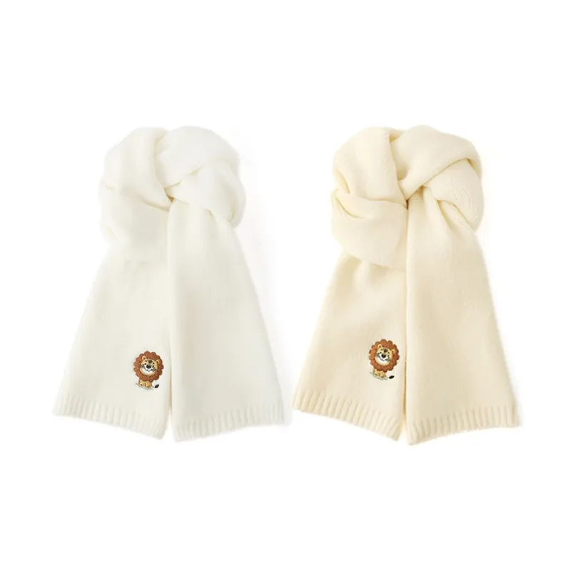 STUFFER Faux Cashmere Knit Scarves Unisex-12
