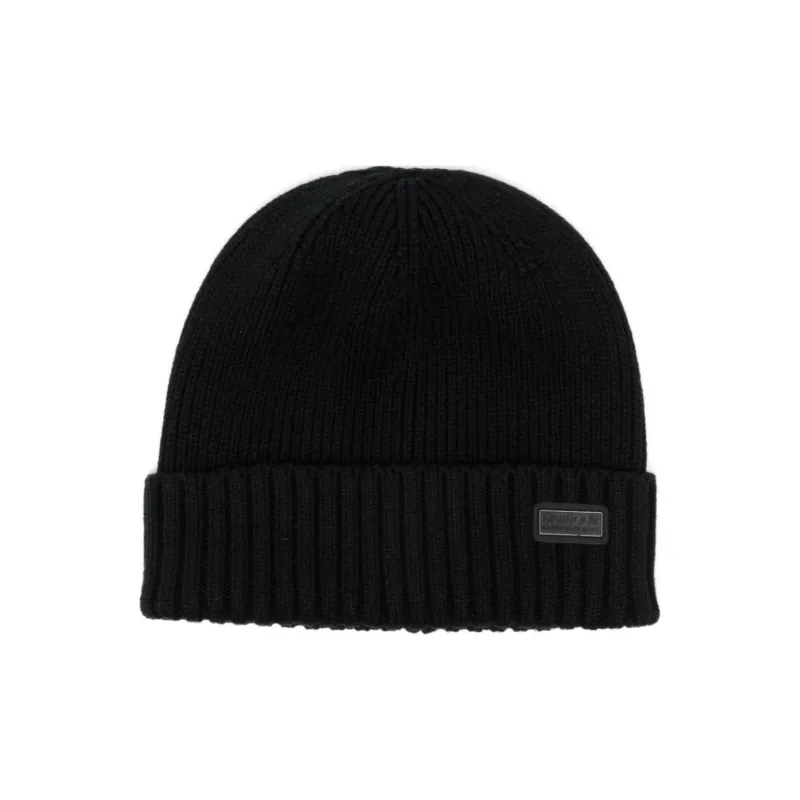 BARBOUR Ribbed Knit Beanies-0