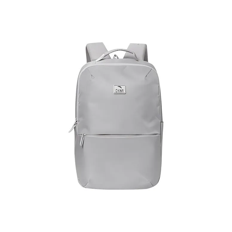 Anta Variety Training Collection Fabric Backpack Regular Unisex Corn White-0