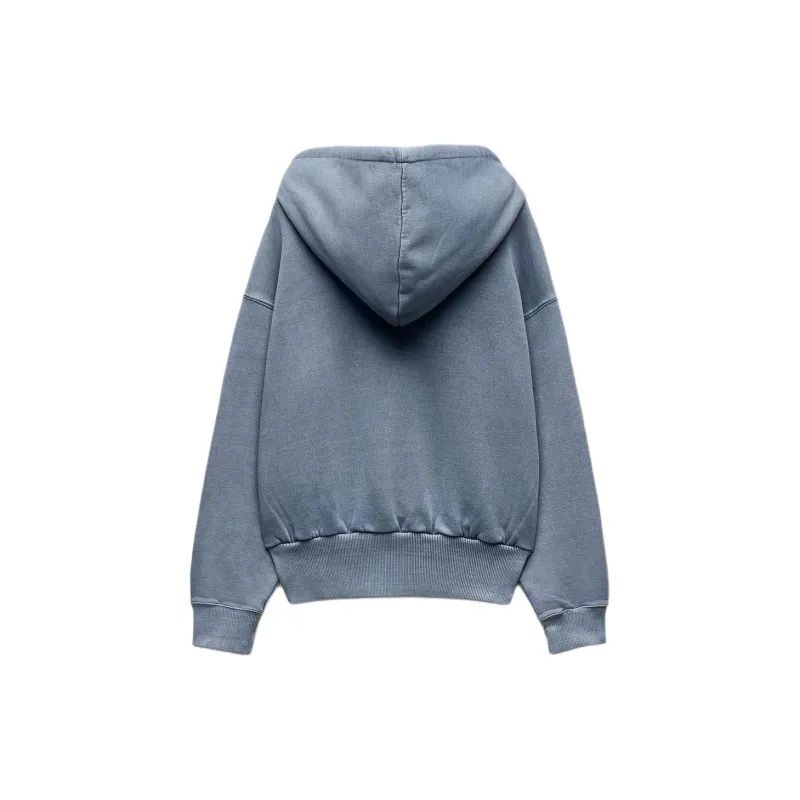 ZARA Sweatshirts Women's Blue-1