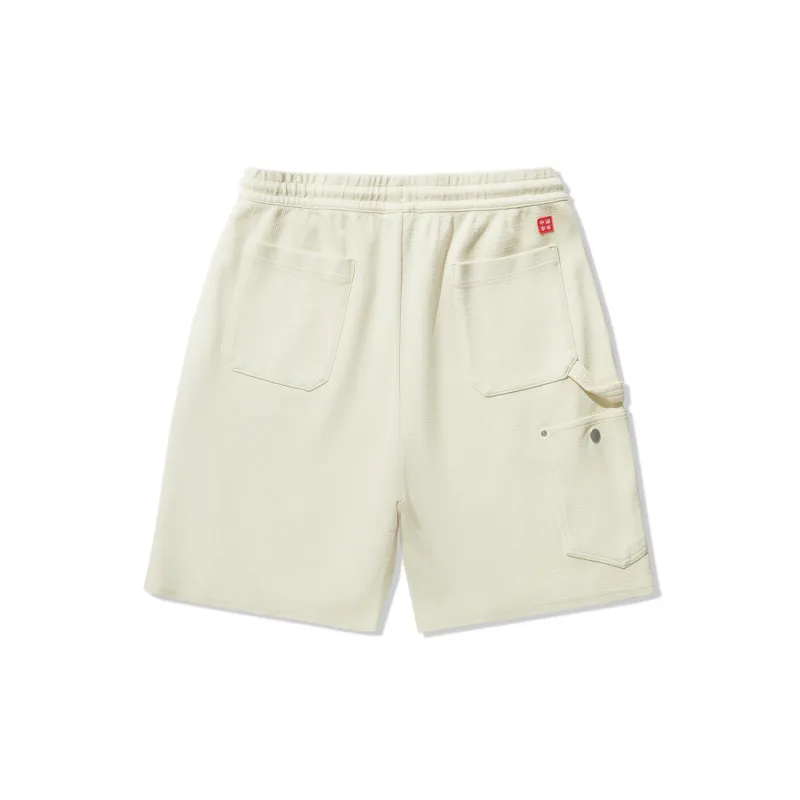 LiNing Casual Shorts Men's Creamy Yellow-1