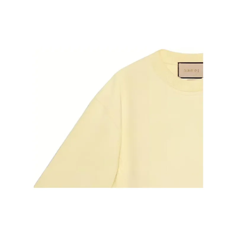 GUCCI T Shirts Men Yellow-4