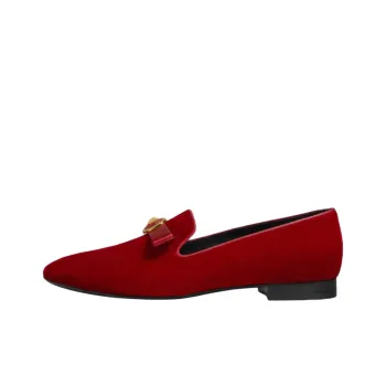 FANSIZHE Gianni Loafers Women's Red