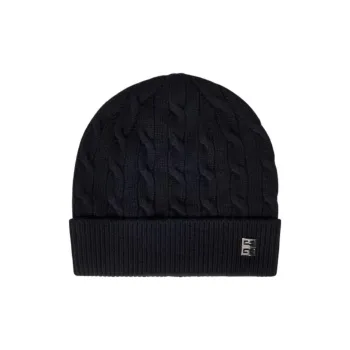Givenchy 4G Plaque Cable Knit Beanie