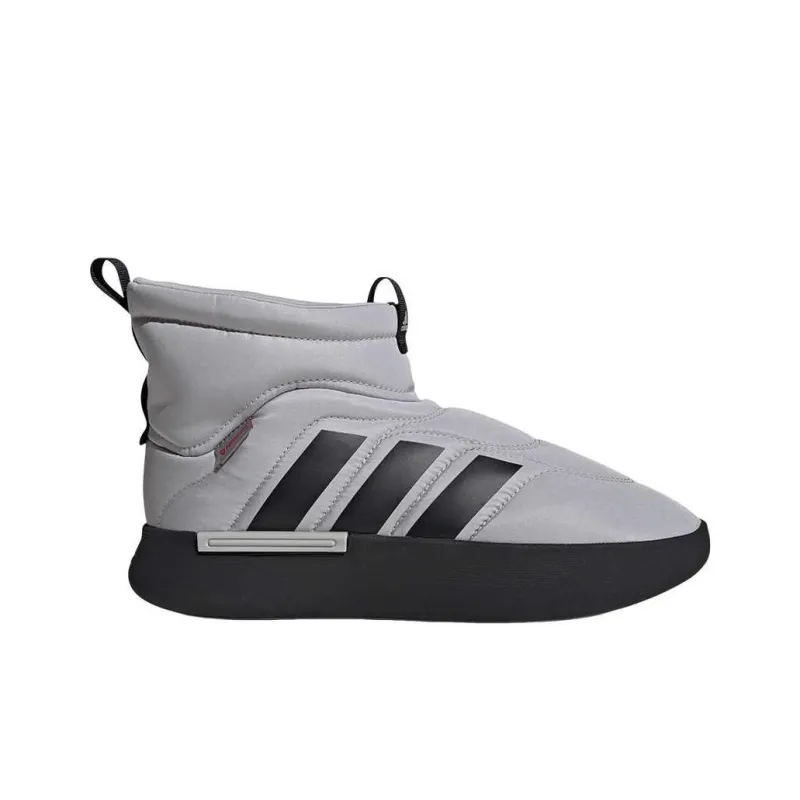 Adidas Adipuff Anti Slip Wear Resistant High Top Casual Shoes Unisex Gray-1
