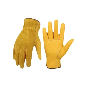 FACTORIAL Cow Leather Gloves Unisex