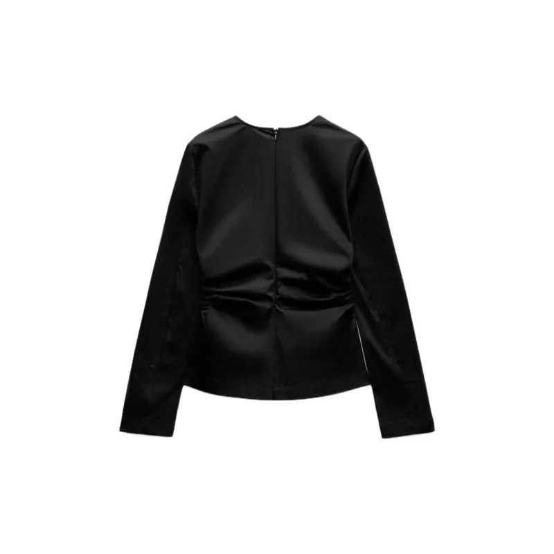ZARA Trf Shirts Women's Black-1