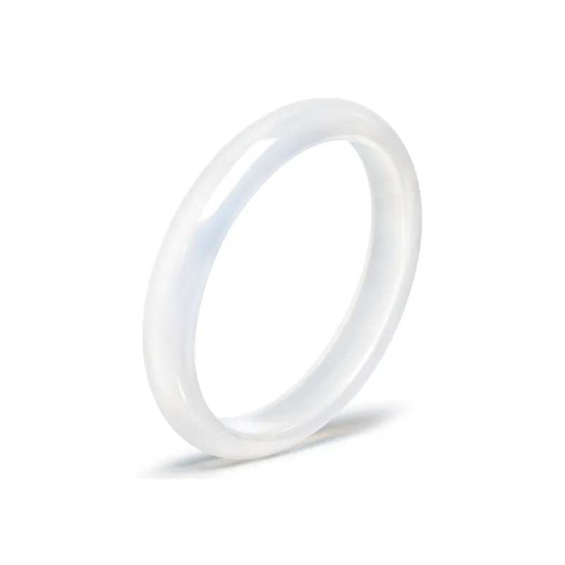 STYLEJING Chalcedony Jade Bangles Women's-0