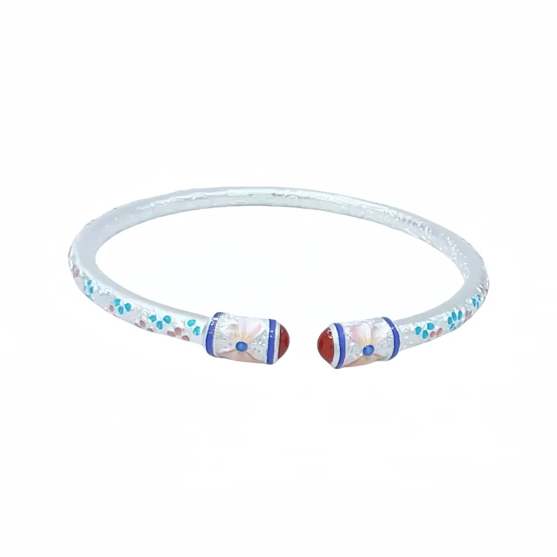 BKBU 999 Fine Silver Bangles Unisex-0
