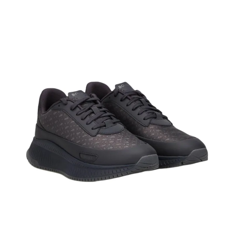HUGO BOSS Low Top Casual Shoes Men's Navy Blue-2