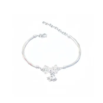BKBU 990 Foot Silver Bracelets Women's
