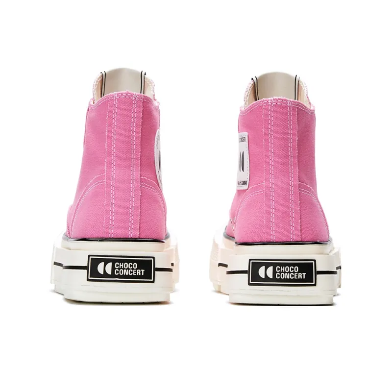 CHOCO CONCERT Canvas Shoes Unisex Pink-5