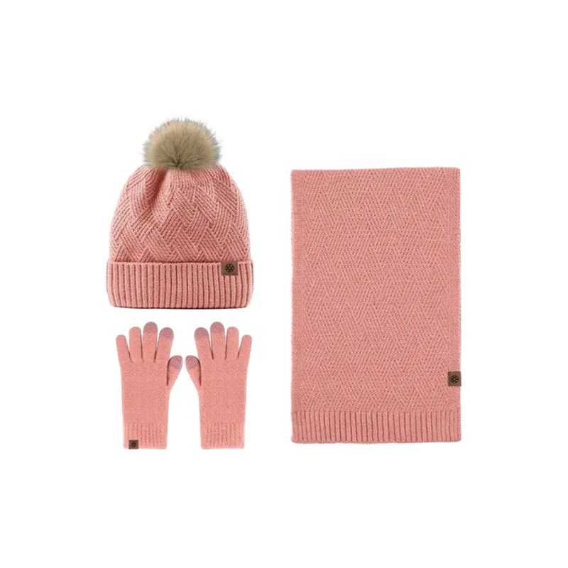 YUZHAOLIN Wool Knit Scarves Women's-0