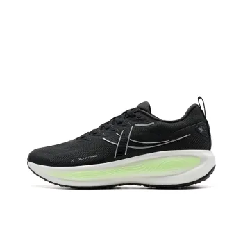 XTEP Chasing Clouds 2nd Generation Wear Resistant Slip Resistant Low Top Training Running Shoes Men's Black
