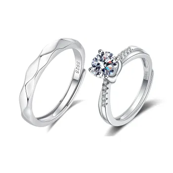 CLARKIA FLOWER 925 Sterling Silver Rings Unisex
