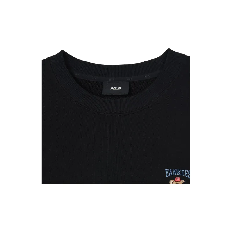 MLB New York Yankees Scowling Bear Collection Sweatshirt Men's Black-2