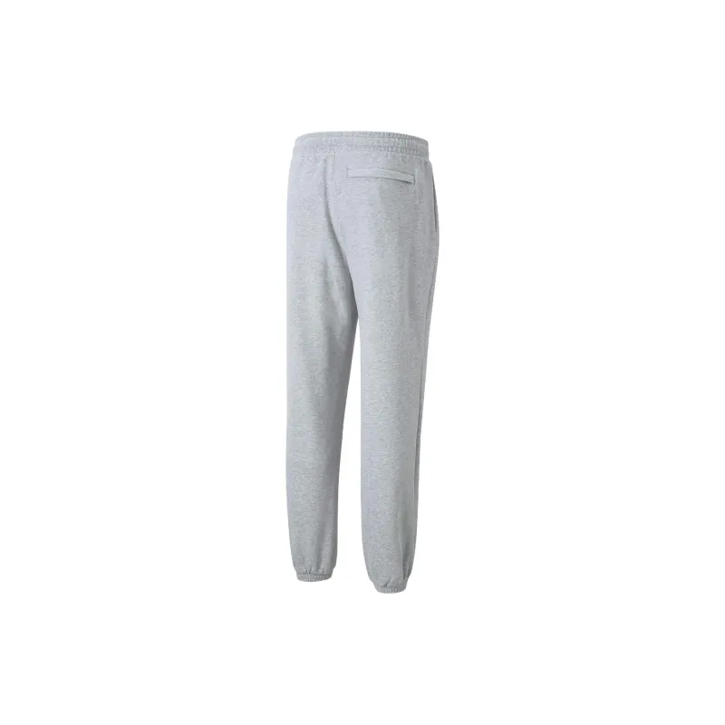 PUMA Knitted Sports Pants Men's Gray-1