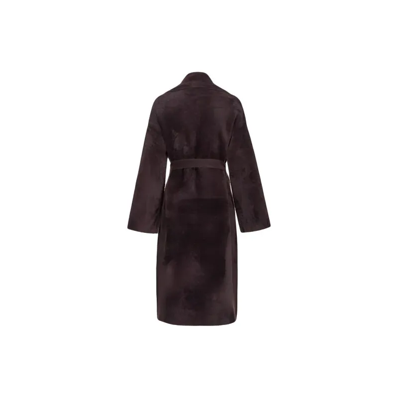PINKO Uvaggio Belted Faux-Fur Coat-1