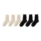 6 Pack-Beige 3+Black 3