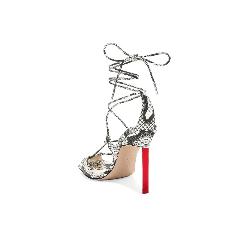 The Attico Adele Ankle-Strap Sandals Women's-3