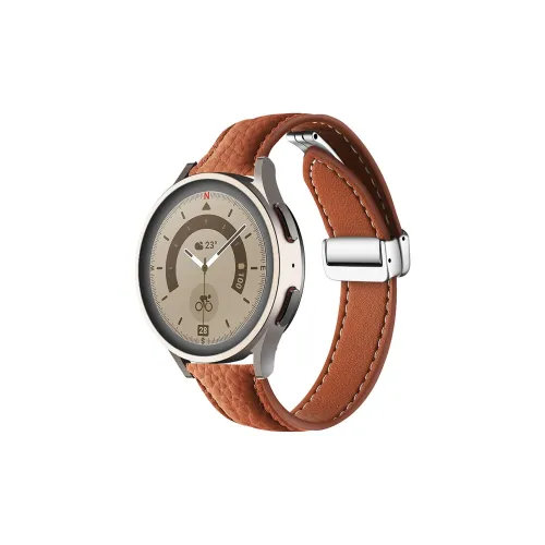 ZHENGGUANG Watch Band Huawei Compatibility 22mm Cowhide Leather Material