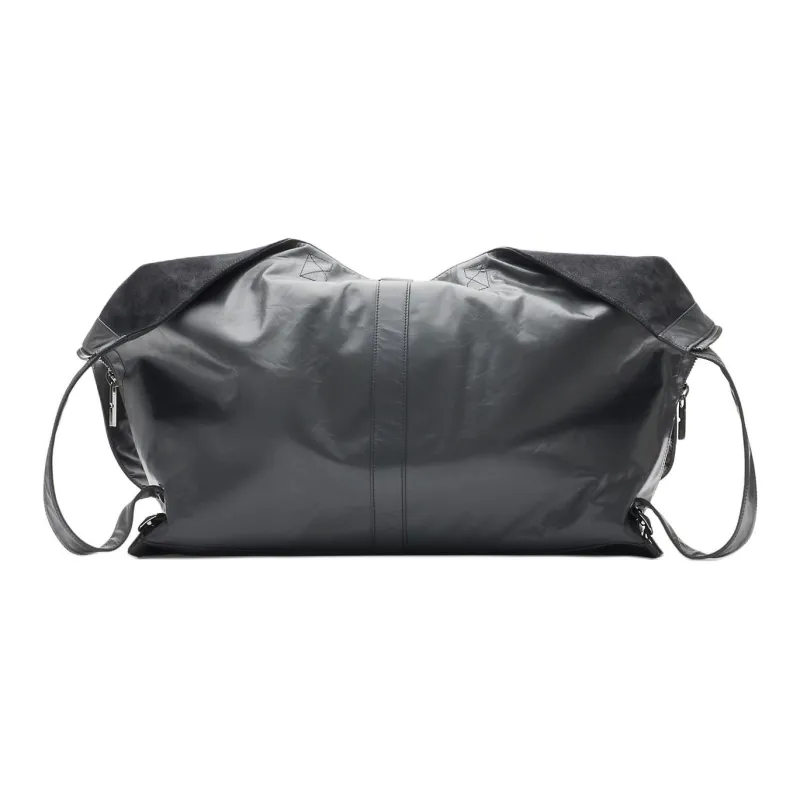 Burberry Tent Calfskin Portable Travel Bag Women's Pebbled Color-2
