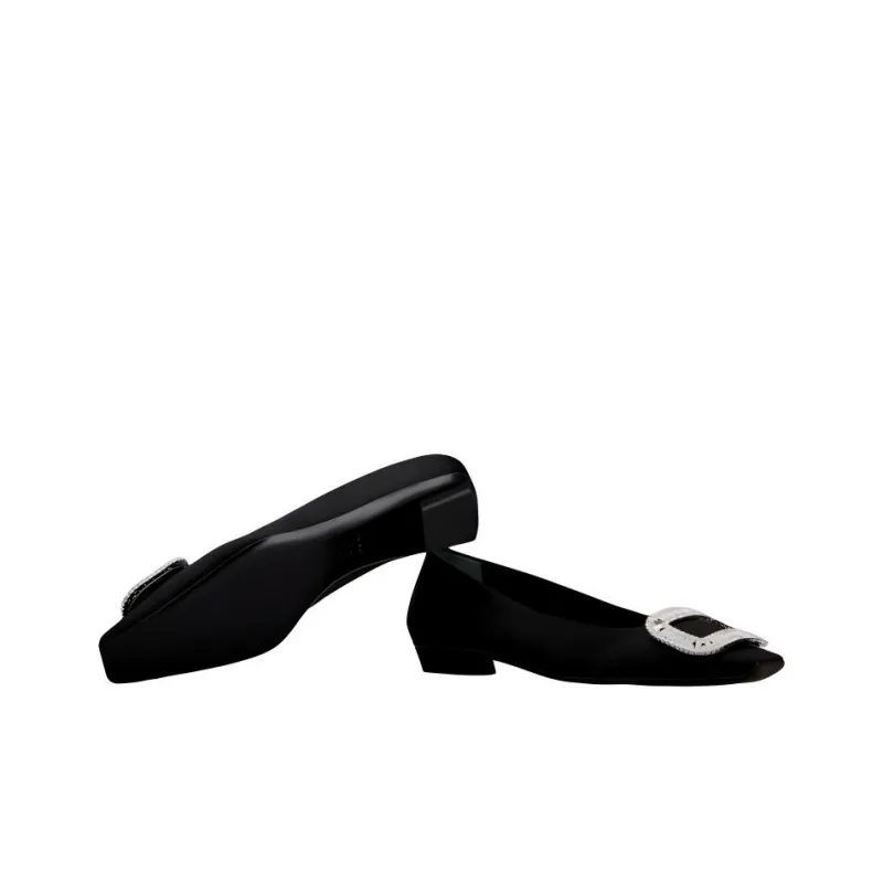 Roger Vivier Belle Vivier Casual Single Shoes Women's Black-5