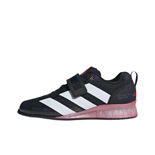 Adidas Adipower 3 Core Black Cloud White Pure Ruby