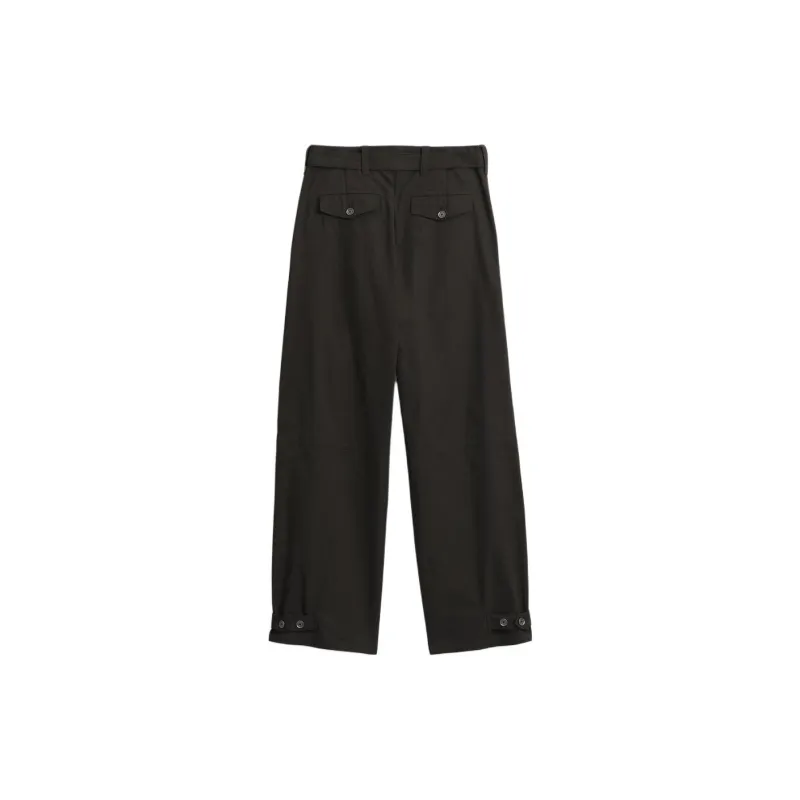 ZARA SRPLS Series Casual Pants Men Dark Green-1