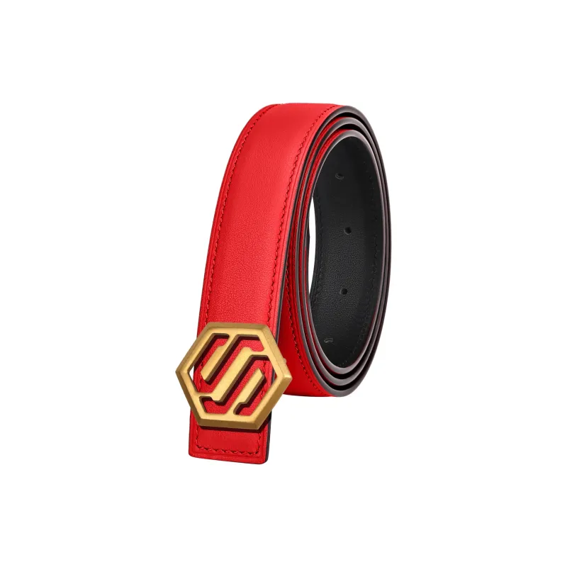 CATELLES Top Grain Cow Leather Leather Belts Unisex 3cm-12