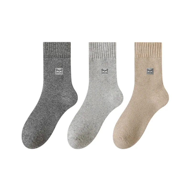 MIIOW Mid Calf Socks Unisex 3 Pack-91