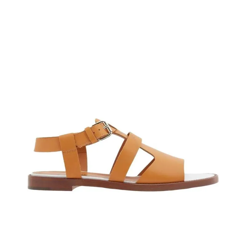 MICHEL VIVIEN Strap Sandals Women's Brown-1