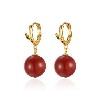 Otoshi Jade Earrings Women's
