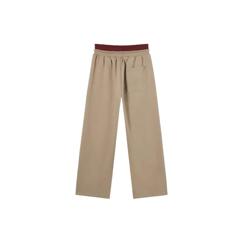 Mmlg Casual Pants Unisex Khaki-1