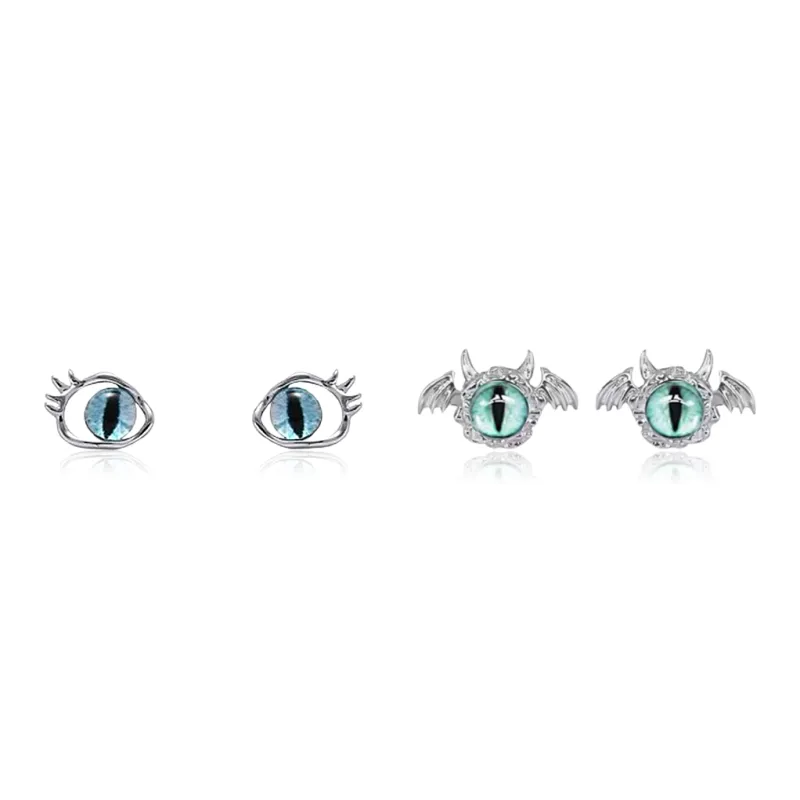 COPI Alloy Stud Earrings Unisex-6