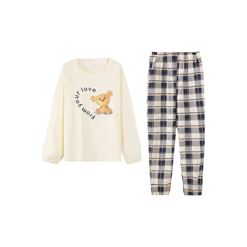 MADALLO Pajama Set Unisex Apricot-2