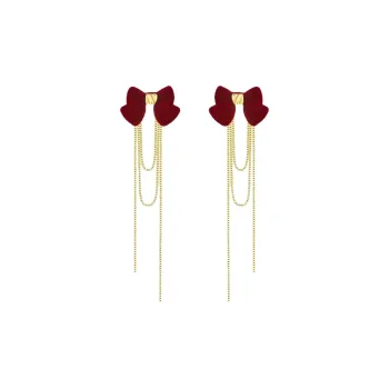 Rhymes Gold Plated Copper Earrings Women's
