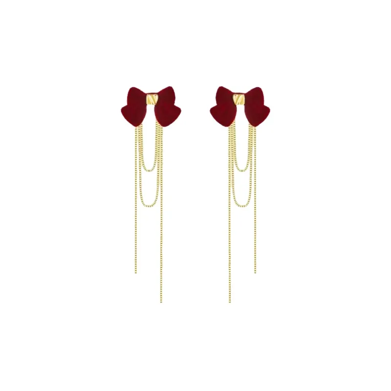 Rhymes Gold Plated Copper Earrings Women's-0