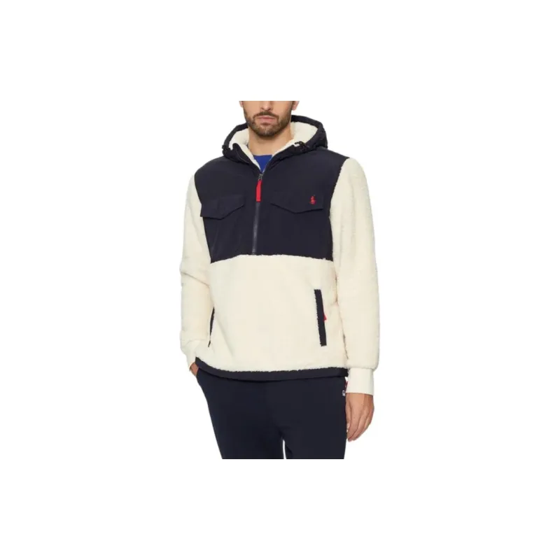 Polo Ralph Lauren Polo Pony Embroidered Fleece Hooded Jacket-1
