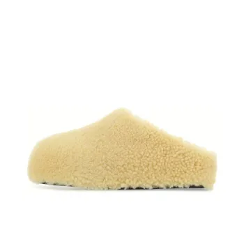 AMINA MUADDI Closed Toe Slippers Women's Light Yellow