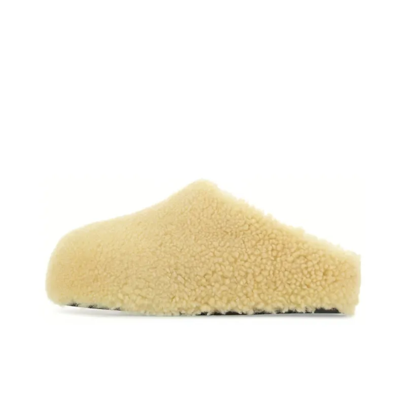 AMINA MUADDI Closed Toe Slippers Women's Light Yellow-0