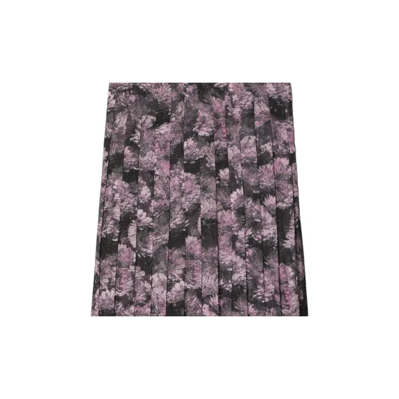 TORY BURCH Printed Pleated Midi Skirt-1