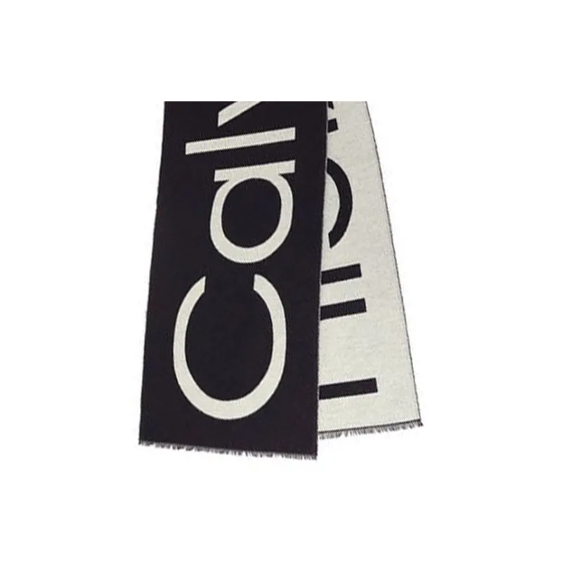 CALVIN KLEIN Acrylic Shawls Women's Black-1