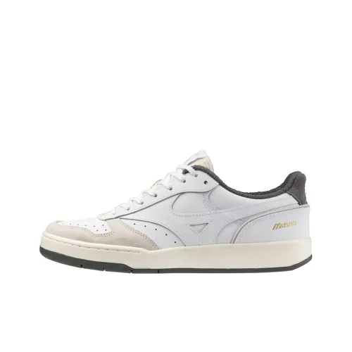 Mizuno City Wind Anti-Slip Wear-Resistant Low-Top Skateboard Shoes Unisex White Gray