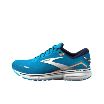 Brooks Ghost 15 Anti-Slip Wear-Resistant Low-Top Running Shoes Men's Blue