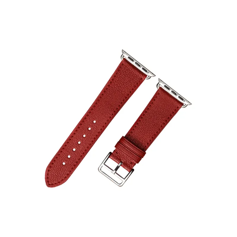 MILANQIAN M&Q Apple Compatibility Watch Band 38 49MM Watch Dial All Genuine Leather Material-8