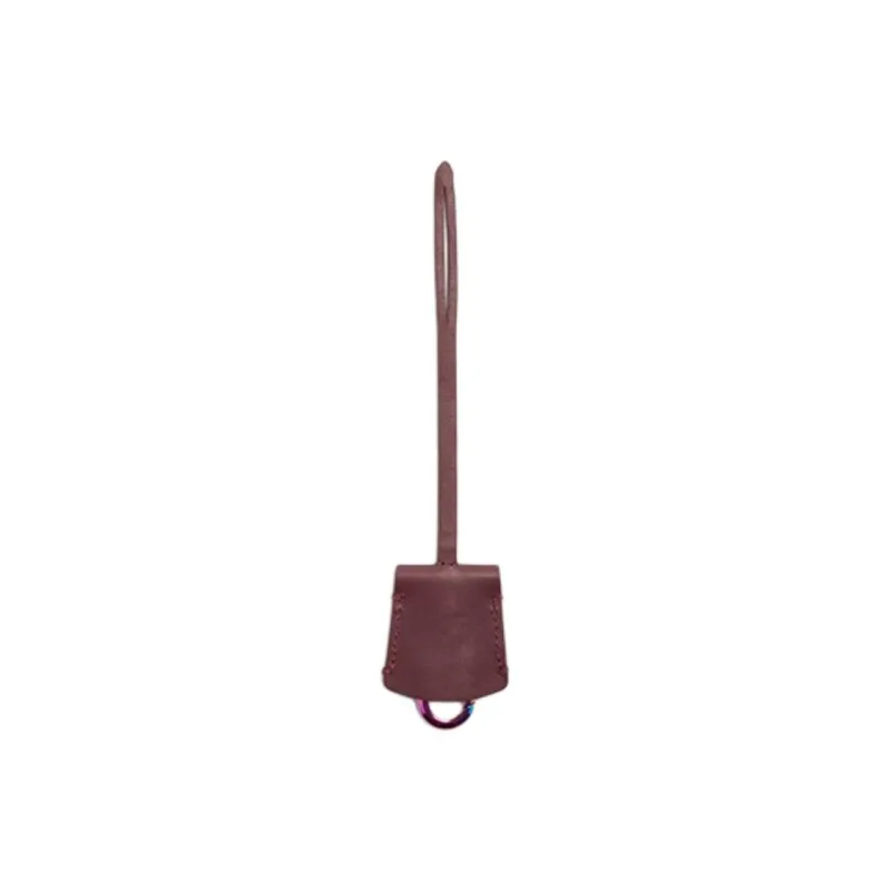 TUMI Cow Leather Charm Bag Accessory Women's Purple-1