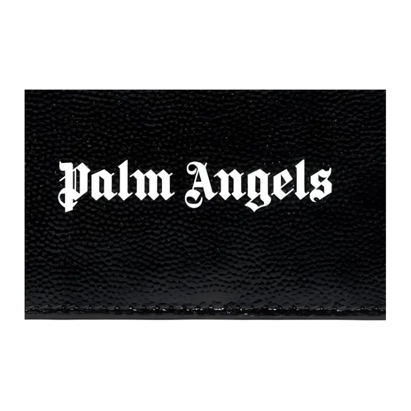 PALM ANGELS Logo print Cardholder-3