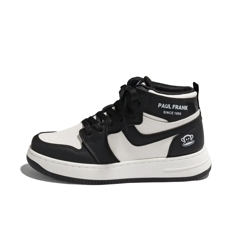 PAUL FRANK High Top Skateboard Shoes Unisex Rusty Red-10